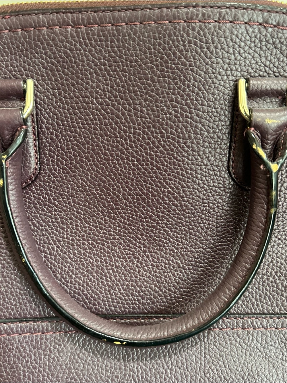 kate spade Plum Satchel Bag - Picture 6 of 10